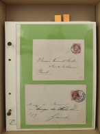 1903/1905 Samenstelling Van 35 Mooie Brieven Tussen 1903 En 1905 M.b.t. De Postgeschiedenis Van Dendermonde En Zijn Rand - Other & Unclassified