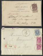 1904/1978, Verzameling Aangetekende Brieven/ Briefkaarten, Ook Enkele Taxbrieven, Zm. - Otros & Sin Clasificación
