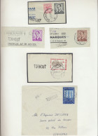 1942/1974, Verzameling Lijnstempels En Telegraafstempels 'Torhout', 23 Brieven Of Telegrammen En 9 Zegels, W.o. Veel Exp - Otros & Sin Clasificación