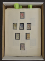 **/*/0 1849/1962 Verzameling Op Bladen, Waarbij Veel Betere Reeksen, Maar Kwaliteit Na Te Zien, O.a. Brede Baard *, Helm - Collections