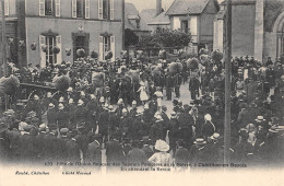 CPA 58 CHATILLON EN BAZOIS / FETE DES SAPEURS POMPIERS - Altri & Non Classificati