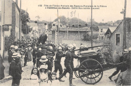 CPA 58 CHATILLON EN BAZOIS / FETE DES SAPEURS POMPIERS - Altri & Non Classificati