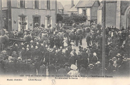 CPA 58 CHATILLON EN BAZOIS / FETE DES SAPEURS POMPIERS - Andere & Zonder Classificatie