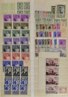 ** 1935/1984 Samenstelling Diverse Uitgiften In Insteekboek, Waarbij 488/95 (4x), 513/18 (4x), UPU, Nominaal, Zm/m/ntz - Collections