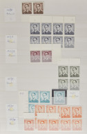 ** 1936/1994 Uitgebreide Samenstelling Poortman, Leopold III, Boud. Bril (w.o. 6,50fr., 7,50fr. En 9fr. In Aantallen), E - Collections