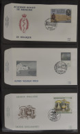 FDC 1980/1995 Verzameling 620 FDC's In Drie Albums, Zm - Collections