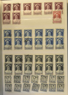 **/*/0 1900/1990, 4 Dozen Boordevol Materiaal (ex Handelaarsstock), Mooi Om Verder Te Detailleren, In 28 Boeken + Aantal - Collections