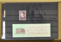 **/* 1952/1986 Kleine Samenstelling Met BL 30 * (2x), 879 **, 1074 (14x), 2159P **, B18 (4x) **, Zm - Colecciones