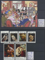 ** 1975/2003, Kleine Samenstelling 'Ongetand' W.o. Blokken Nero En Simenon, Zm (OBP €350) - Collections