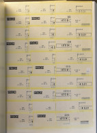 ** 2002/2003 Verzameling 14500 'PRIOR-vignetten' Van Belgische Postkantoren, Alle Waarde €0,01, Enorme Inspanning Om Dit - Collections