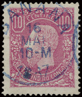 N° 2 '10c Pink' Lightly Off Centre, Used Banana 16 May 1887 (in Blue), F/VF. - 1884-1894