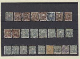 **/*(*)0 Accumulation Between N° 6/13 B And CP 4/5 '1887 Issue' 79 Stamps In Very Mixed Condition, With Some Interesting - 1884-1894