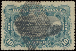 N° 18 10c. Blue With Retta 306 Dots Cancellation Of Khartoum/Sudan, Scarce, Vf - Other & Unclassified