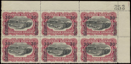 ** N° 86A, 89A And 90A 5c./10c., 30c./10c. And 50c./25c. - 1921 Recuperation Overprints On Bilingual 1915 Mols Issue Ins - Autres & Non Classés