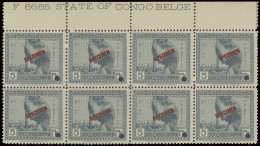 **/* Lot Of 55 Stamps, Vloors Issue With SPECIMEN Overprint In Red, Punched, Some Blocks And Marginal Inscription, Mixed - Other & Unclassified