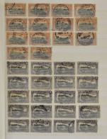 1921/1945 Accumulation In 2 Stock Albums Of Airmail Stamps, Some Interesting Cancellations And Few Postage Due Stamps, V - Other & Unclassified