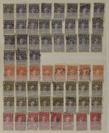 1923/1960 Belgian Congo, Accumulation In 4 Stock Books, A Lot Of Doubles, Some Nice Cancellations, Vf/f/to Be Checked - Other & Unclassified