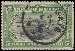 N° 54 5c. Green - Bilingual 1910 Mols Issue, Cancelled BAYA In Black, Vf/f - Other & Unclassified