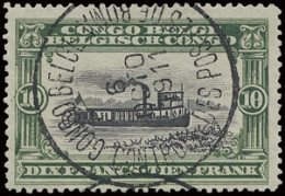 N° 63 '10 Fr Green Mols Billingual' With Cancellation Congo Belge- Controle Des Postes De Boma- 6 Oct 1911 (in Black), S - Otros & Sin Clasificación