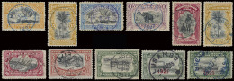 */(*)/0 1895/1922 Cancellations  Accumulation In Stockbook, Interesting For Standing Collection Of Cancels On Mols Issue - Otros & Sin Clasificación