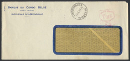 1933 Cover Franked With Red Mechanical Franking Mark 1,25fr. - A2 Sent From Leopoldville April 20, 1933 (domestic Rate), - Otros & Sin Clasificación