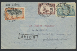 1936 Imperial Airways, Airmail Cover Franked With OBP N° 189, PA 1 And PA 10, Sent From Costermansville April 6, 1936 To - Sonstige & Ohne Zuordnung