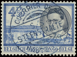 Accumulation Of 9 Stamps Used With Maritime Cancels, OBP N° 123 (block Of 4) On Piece Of Sheet, N° 233 Used 'Tervaete',  - Altri & Non Classificati