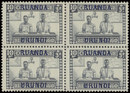 ** N° 81/89 (8x) Goutte De Lait Issue, 2 Full Sets In Block Of 4, Zm (OBP €1.440) - Otros & Sin Clasificación