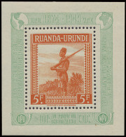 ** BL 1A/4A 1949 - Block Message - UPU, Full Set, Zm (OBP €1.500) - Altri & Non Classificati