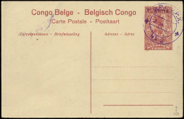 PWS Postal Stationery Stibbe N° 2 View 59 With TOMBEUR Handstamp Overprint RUANDA With C.T.O. Cancel B.P.C.V.P.K. N° 2 I - Otros & Sin Clasificación