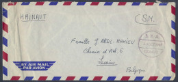 1961 Comru - Force Métropolitaines D'Afrique, Belgian Troops Cover Sent From Usumbura Via Comru October 30, 1961 To Less - Sonstige & Ohne Zuordnung