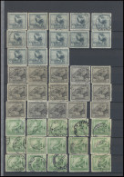 */0 1922/1989 Belgian Congo, Rep. Of Congo, Zaire Stock In 5 Stock Albums, All Stamps Cancelled Including Some High Valu - Other & Unclassified