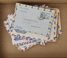 1961/1973, Accumulation Of 63 Postal History Items Of Ruanda-Urundi, Rep. Congo, Rep. Rwanda, Zaire. - Otros & Sin Clasificación