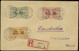 1915/1920 Zeer Interessante Verzameling Duitse Bezetting En Abstimmungsgebiet Met Veel Poststukken W.o. Mengfrankeringen - Occupation 1914-18