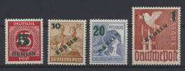 ** N° 64/67 Alliierte Besetzung Mit Aufdruck, Zm (Mi. €250) - Altri & Non Classificati