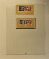 **/*/0 1949/1990, Verregaand Volledige Vrijwel Geheel Postfrisse Verzameling In 8 Lindneralbums, Incl Karl Marx-blokken  - Otros & Sin Clasificación