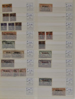 **/*/0 1920/1957 Voorraadboek Memel, Saar (incl. Zones En Saarland), Allenstein, Etc., Zm/m - Collections