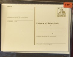 Bund, Berlijn, DDR, Samenstelling Honderden PWST/brieven En FDC's In 13 Boeken, Zm/m - Colecciones