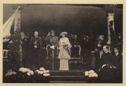 Carte Braine L'alleud Collège Cardinal Mercier CCM Inauguration Monument Roi Et La Reine Cardinal Van Roey - Braine-l'Alleud