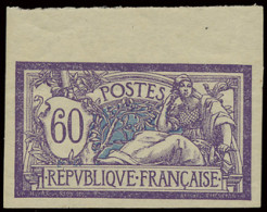 **/ong N° 144b Type Merson - 60c. Violet Et Bleu Ongetand + Bladboord, Pracht Ex., Zm (Yv. €1.400) - Other & Unclassified