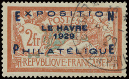 N° 257A 'Expo Du Havre' Zeer Mooi Gecentreerd, Afstempeling Vd Expo, Zm (Yv € 875 +60% Centrage) - Altri & Non Classificati