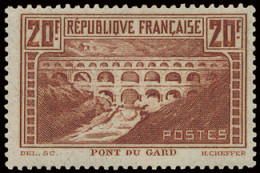 * N° 262 20fr. Pont Du Gard, Zm (Yv. €325) - Other & Unclassified