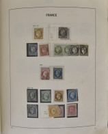 **/*/0 1849/1982 Verzameling In 3 Davo Albums, Rommelig Opgezet Voor 1900, Maar Betere Zegels Aanwezig, W.o. Caisse Hoge - Colecciones Completas