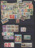 ** Frankrijk, Met Monaco En Wat Andere Gebieden, Op Kaartjes, Vrijwel Alles Postfris, Zm. - Collections