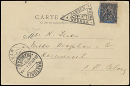 1902 Zichtkaart Gefrankeerd Met Yv. N° 32 10c. - Type Groupe - Madagascar, Verstuurd Naar Harrismith/O.R.C. (Orange Rive - Other & Unclassified