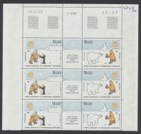 ** 1986/1991 Postfrisse Samenstelling In Vellenmap, Mooi Thema, Zm (Facial 246) - Altri & Non Classificati