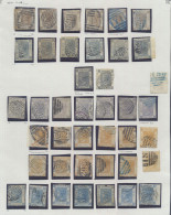 Interesting Accumulation Of Victoria Stamps With Many Better Cancels Including Treaty Ports, Over 280 Stamps, Vf/f/to Be - Other & Unclassified