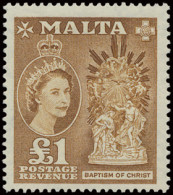 ** N° 239/55 Elizabeth And Thematics, Zm (Yv. €185) - Malta