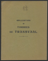 * Transvaal 1885/1901 Collection In Small Booklet Of The Stamps Of Transvaal, Including The V.R.I. And E.R.I. Overprints - Transvaal (1870-1909)