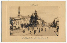 CPA - VESOUL (Haute-Saône) - L' Hôpital Et La Rue Carnot - Vesoul